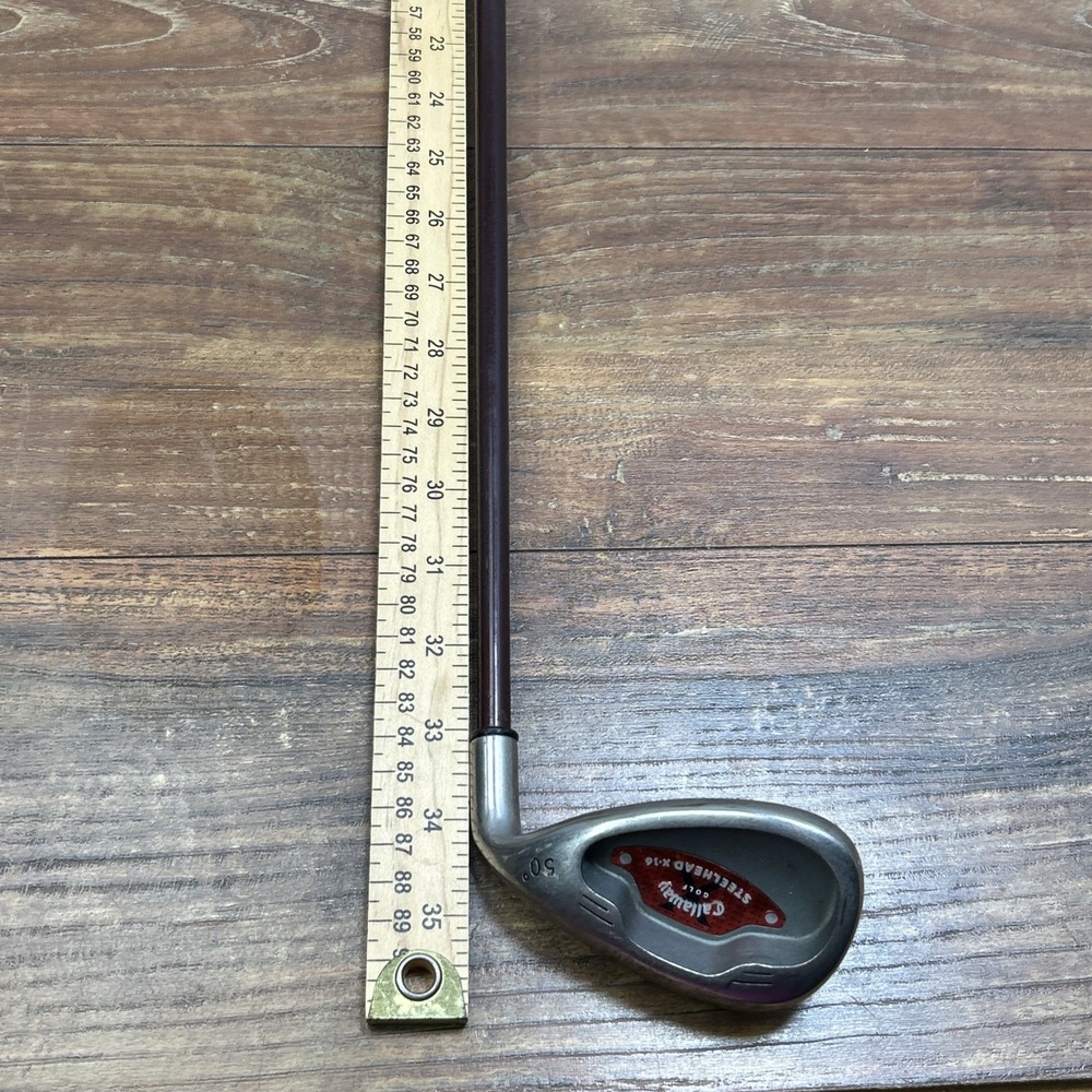 Callaway Steelhead X-16 50° Gap A Wedge Steel Big Bertha Shaft Flex 1 Right Hand - Picture 14 of 14